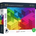 PUZZLE TREFL PRIME UFT 1000 - Color Splash z tęczowym gradientem 10700