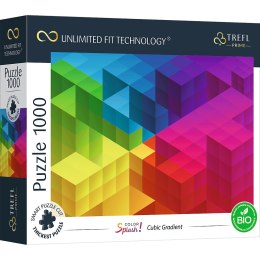 PUZZLE TREFL PRIME UFT 1000 - Color Splash z tęczowym gradientem 10700