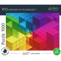 PUZZLE TREFL PRIME UFT 1000 - Color Splash z tęczowym gradientem 10700