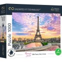 PUZZLE TREFL PRIME UFT 1000 - Romantic Sunset przedstawiające Wieżę Eiffla 10693