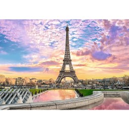 PUZZLE TREFL PRIME UFT 1000 - Romantic Sunset przedstawiające Wieżę Eiffla 10693