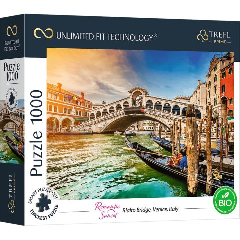 PUZZLE TREFL PRIME UFT 1000 - Romantic Sunset przedstawiające most Rialto w Wenecji 10692 PUZZLE TREFL PRIME UFT 1000 - Romantic Sunset przedstawiające most Rialto w Wenecji 10692