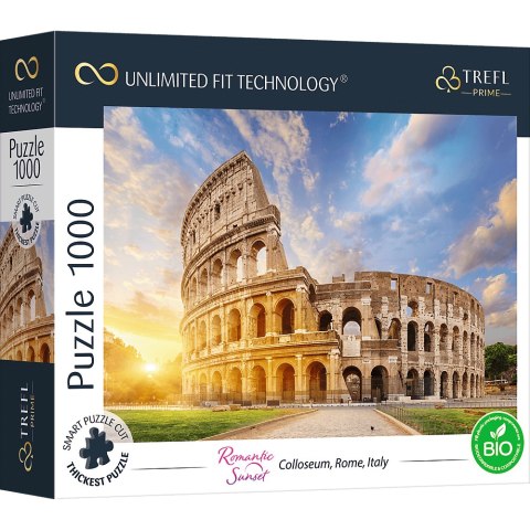 PUZZLE TREFL PRIME UFT 1000 - Romantic Sunset z widokiem na Koloseum 10691
