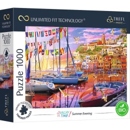 PUZZLE TREFL PRIME UFT 1000 - Vacay Time przedstawiające marinę o zachodzie słońca 10696