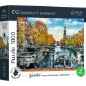 PUZZLE TREFL PRIME UFT 1000 - Wanderlust przedstawiające widok na Amsterdam jesienią 10702