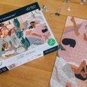 PUZZLE TREFL PRIME UFT 1000 - Yoga, Cats and Coffee kolaż Hello Morning 10694