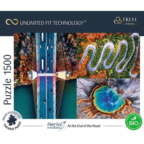 PUZZLE TREFL PRIME UFT 1500 - Aerial Mindblow przedstawiające kolaż dróg widzianych z lotu ptaka 26191 PUZZLE TREFL PRIME UFT 1500 - Aerial Mindblow przedstawiające kolaż dróg widzianych z lotu ptaka 26191