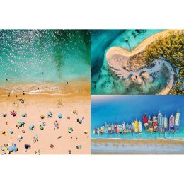 PUZZLE TREFL PRIME UFT 1500 - Aerial Mindblow przedstawiające kolaż z wakacyjnych widoków z lotu ptaku 26192