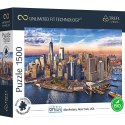 PUZZLE TREFL PRIME UFT 1500 - Cityscape przedstawiające Manhattan w Nowym Jorku 26189