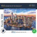 PUZZLE TREFL PRIME UFT 1500 - Cityscape przedstawiające Manhattan w Nowym Jorku 26189