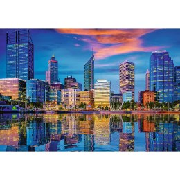 PUZZLE TREFL PRIME UFT 1500 - Cityscape przedstawiające nocny widok na miasto Perth w Australii 26190