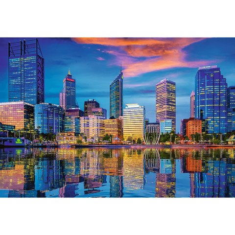 PUZZLE TREFL PRIME UFT 1500 - Cityscape przedstawiające nocny widok na miasto Perth w Australii 26190 PUZZLE TREFL PRIME UFT 1500 - Cityscape przedstawiające nocny widok na miasto Perth w Australii 26190