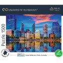 PUZZLE TREFL PRIME UFT 1500 - Cityscape przedstawiające nocny widok na miasto Perth w Australii 26190
