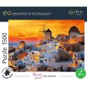 PUZZLE TREFL PRIME UFT 1500 - Romantic Sunset z widokiem na Oia, Santorini 26195