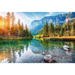 PUZZLE TREFL PRIME UFT 1500 - Wanderlust przedstawiające malownicze jezioro Hintersee w Niemczech 26193