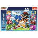 Puzzle - "100" - Poznaj Sonica Trefl 16465 Puzzle - "100" - Poznaj Sonica Trefl 16465