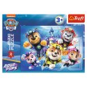 Puzzle - "20 miniMaxi" - Wesołe pieski Psi Patrol Trefl 56038