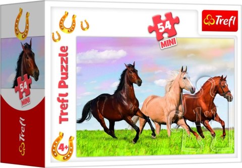 Puzzle "54 mini" - Świat koni / Trefl 54193 Puzzle "54 mini" - Świat koni / Trefl 54193