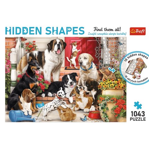 Puzzle Hidden Shapes - Psia zabawa 10675 Puzzle Hidden Shapes - Psia zabawa 10675