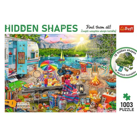 Puzzle Hidden Shapes - Wycieczka kamperem 10677 Puzzle Hidden Shapes - Wycieczka kamperem 10677