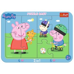 Puzzle Ramkowe Baby - Wesoła Świnka Peppa 80021