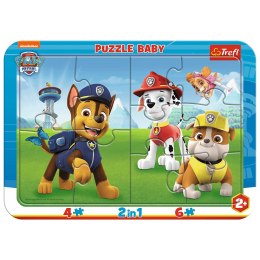 Puzzle Ramkowe Baby - Wesoły Psi Patrol 80022