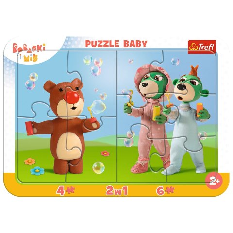 Puzzle Ramkowe Baby - Zabawne Bobaski 80026