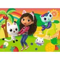 Puzzle - ''miniMaxi" - Kolorowy dzień Gabby / Trefl 56041 Puzzle - ''miniMaxi" - Kolorowy dzień Gabby / Trefl 56041