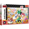 Puzzle - 100 - Minnie w salonie kosmetycznym - Disney Minnie 16387 Puzzle - 100 - Minnie w salonie kosmetycznym - Disney Minnie 16387