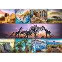 Puzzle - 1000 - Kolaż - Afryka 10792 Puzzle - 1000 - Kolaż - Afryka 10792