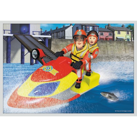 Puzzle - 10w1 - Poznaj ekipę ratunkową Sama / Prism AandD Fireman Sam 90382 Puzzle - 10w1 - Poznaj ekipę ratunkową Sama / Prism AandD Fireman Sam 90382