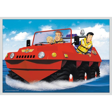 Puzzle - 10w1 - Poznaj ekipę ratunkową Sama / Prism AandD Fireman Sam 90382 Puzzle - 10w1 - Poznaj ekipę ratunkową Sama / Prism AandD Fireman Sam 90382