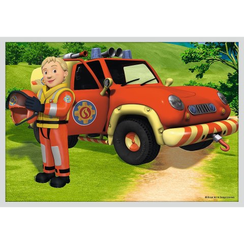 Puzzle - 10w1 - Poznaj ekipę ratunkową Sama / Prism AandD Fireman Sam 90382 Puzzle - 10w1 - Poznaj ekipę ratunkową Sama / Prism AandD Fireman Sam 90382