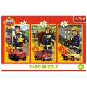 Puzzle - 3x50 - Ekipa z remizy Strażak Sam Trefl 34880 Puzzle - 3x50 - Ekipa z remizy Strażak Sam Trefl 34880