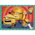 Puzzle - 4w1 - Zwariowane Minionki Trefl 34648 Puzzle - 4w1 - Zwariowane Minionki Trefl 34648