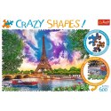 Puzzle - 600 Crazy Shapes - Niebo nad Paryżem 11115 Puzzle - 600 Crazy Shapes - Niebo nad Paryżem 11115