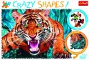 Puzzle Crazy Shapes 600 el. Oko w oko z tygrysem Trefl 11110 Puzzle Crazy Shapes 600 el. Oko w oko z tygrysem Trefl 11110