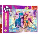 Puzzle Glitter 100 el. My Little Pony Błyszczące kucyki Trefl 14831 Puzzle Glitter 100 el. My Little Pony Błyszczące kucyki Trefl 14831