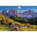 Puzzle - 1500 - Dolina Val di Funes, Dolomity, Włochy Trefl 26163 Puzzle - 1500 - Dolina Val di Funes, Dolomity, Włochy Trefl 26163