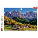 Puzzle - 1500 - Dolina Val di Funes, Dolomity, Włochy Trefl 26163 Puzzle - 1500 - Dolina Val di Funes, Dolomity, Włochy Trefl 26163