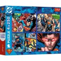 Puzzle - 4x250 - Odwaga Supermana - Warner Superman Trefl 13340 Puzzle - 4x250 - Odwaga Supermana - Warner Superman Trefl 13340