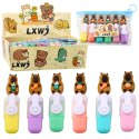 Zestaw Mini Zakreślaczy Kapibara W Etui Kolorowe Pstelowe 6szt Zestaw Mini Zakreślaczy Kapibara W Etui Kolorowe Pstelowe 6szt