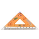 Zestaw Przybory Geometryczne Kapibara Linijka Kątomierz Ekierki 4el Zestaw Przybory Geometryczne Kapibara Linijka Kątomierz Ekierki 4el